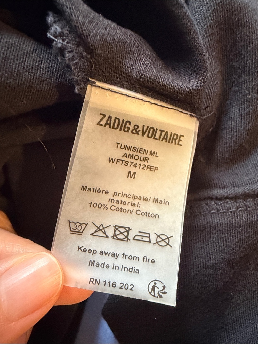 Zadig & Voltaire Women’s Long Sleeve Blouse - Picture 2 of 6